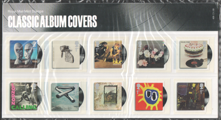 (image for) 2010 Classic Album Covers Royal Mail Presentation Pack 435